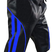 Mens Black Leather Shorts Summer Training Shorts BLUF - Ornate Impact