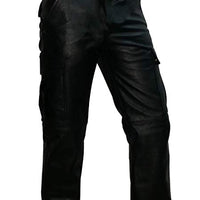 Mens Leather Cargo Pants Mens Black Leather Pants Motorcycle Mens Leather Trousers Leather Jeans Men