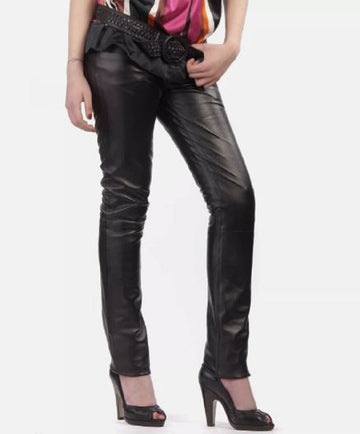 Black Leather Pants Women Leatherette Pants Leather Trousers Women Leather Jeans Women