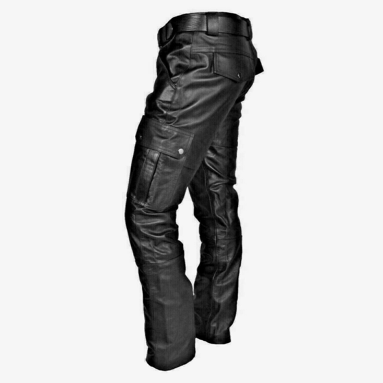 Mens Leather Cargo Pants Mens Black Leather Pants Motorcycle Mens Leather Trousers Leather Jeans Men